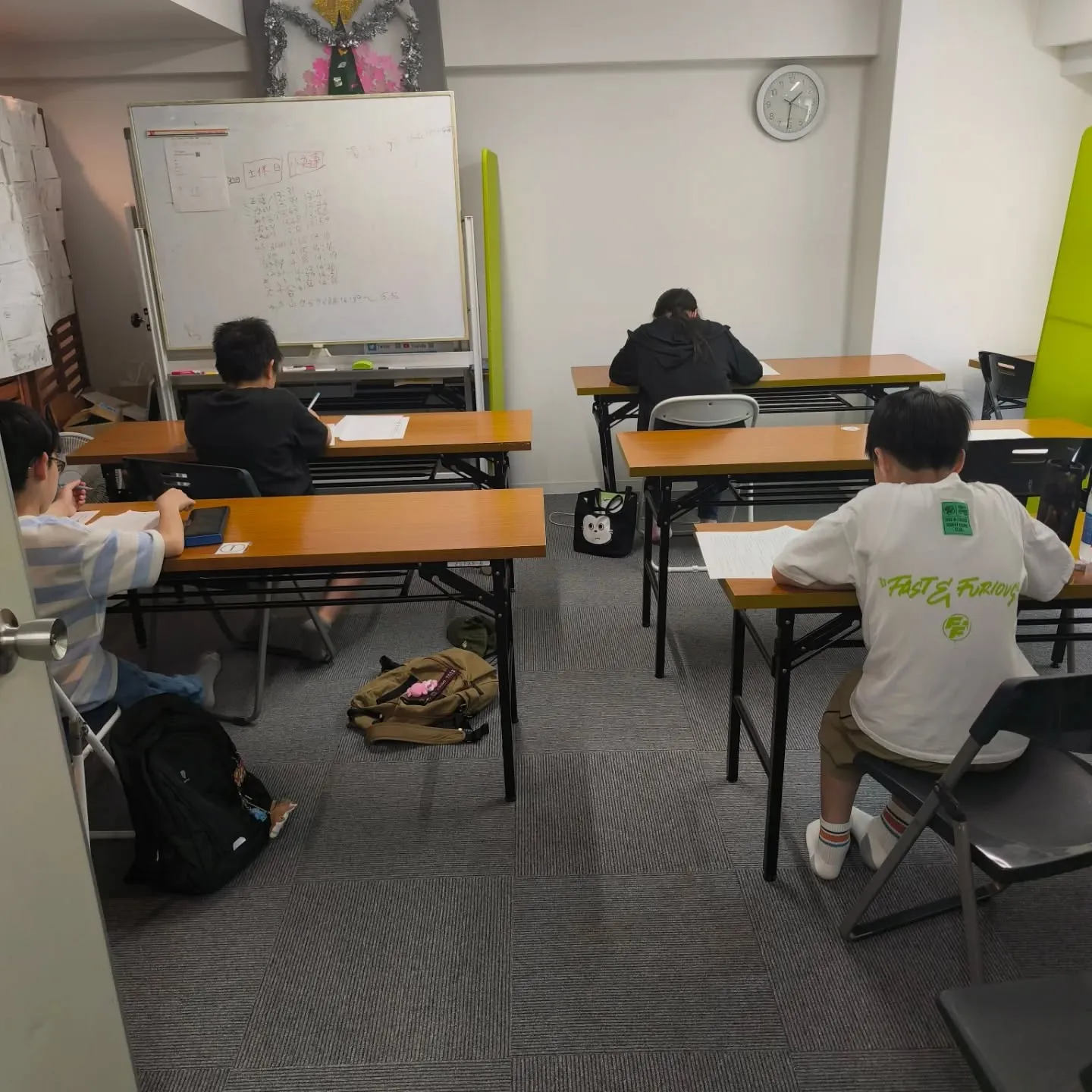 テスト会の様子です。