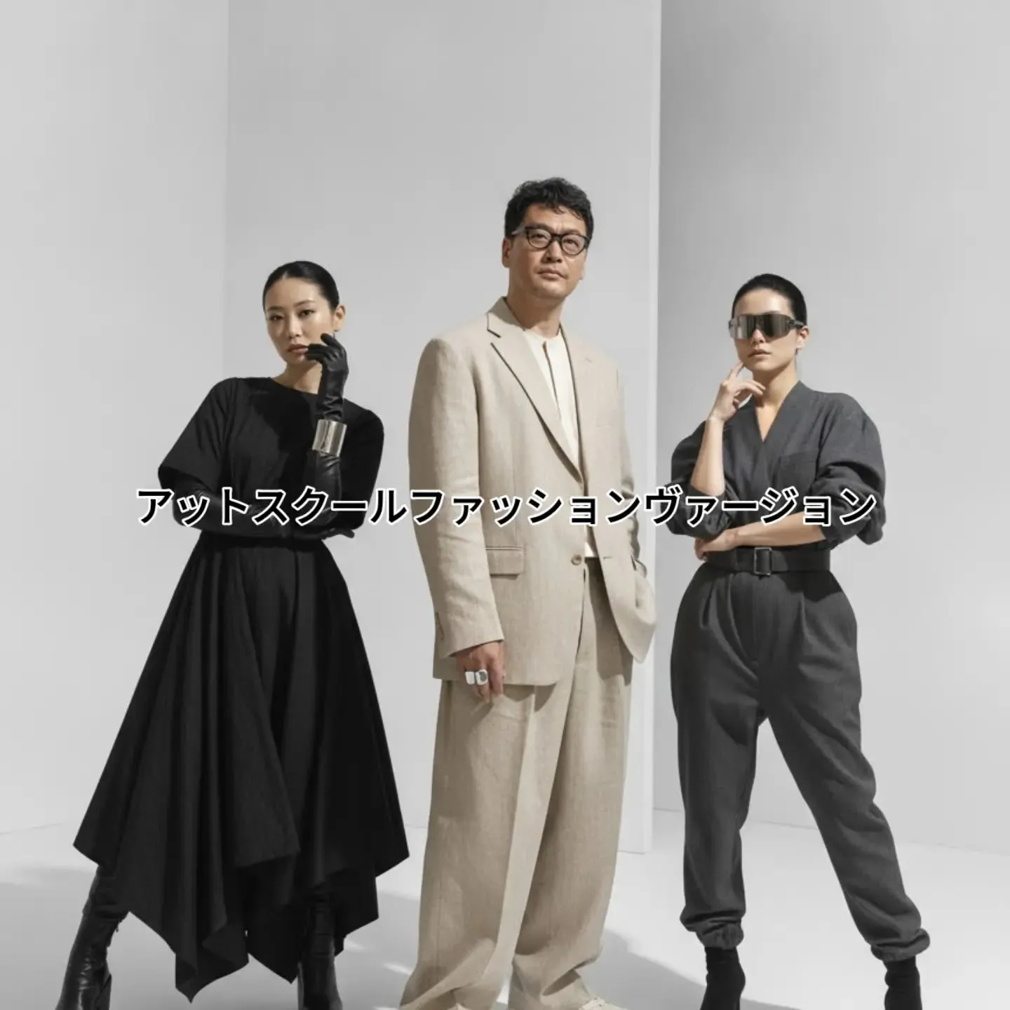 画像生成機能を使って、イケてるスタッフを演出してみました。